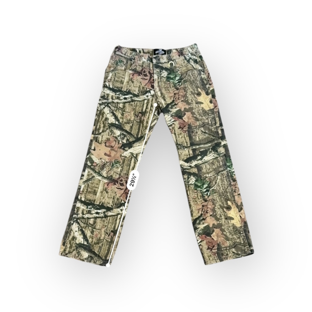 Mossy Oak Break-Up Infinity Camo Pants Mens 34x32 100% Cotton Hunting Outdoors - Picture 7 of 9